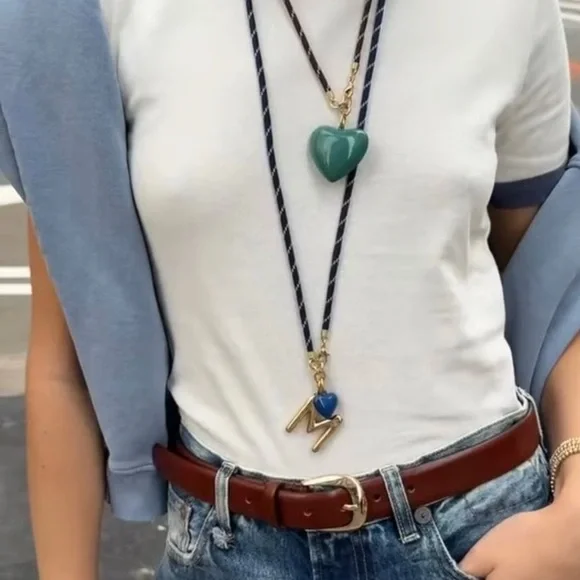 ROXANNE ASSOULIN The Big Puffy Heart Charm Navy - Picture 11 of 11